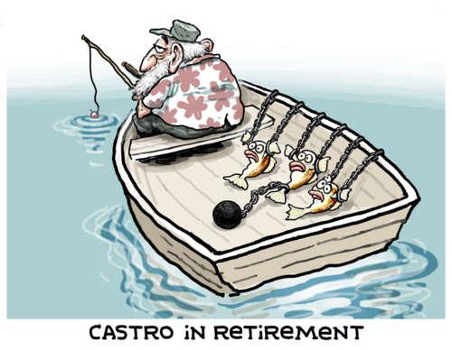 Кастро во пензија