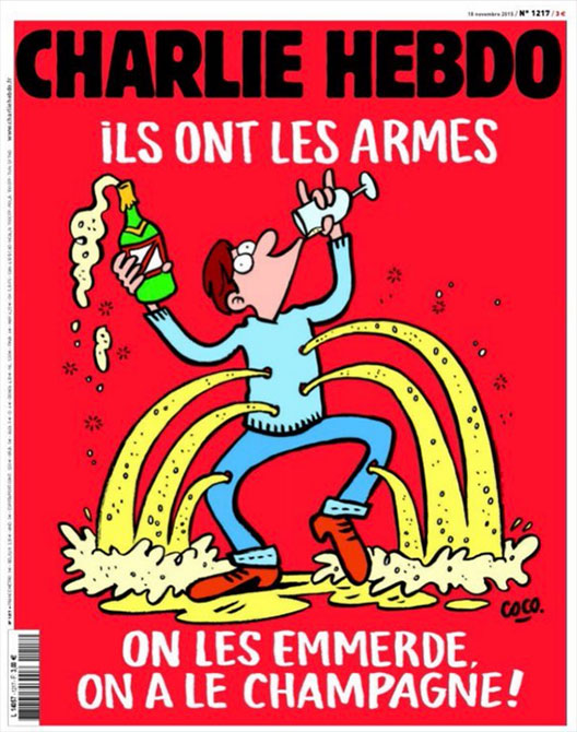 Реакцијата на Шарли Ебдо на масакрот во Париз