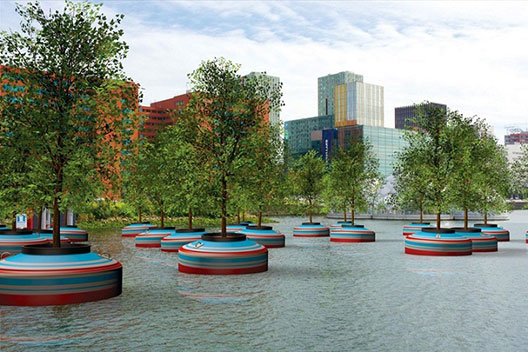 Иновативна пловечка шума во Ротердам
