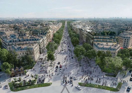 Париз ќе отстрани 140.000 паркинг места за да засади дрвја