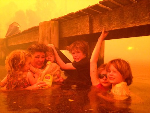 Семејна драма во текот на австралиските пожари