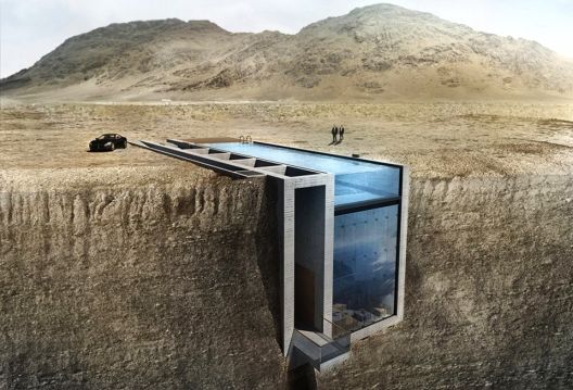 Почна изградбата на неверојатната стаклена куќа во карпа благодарение на интернетот