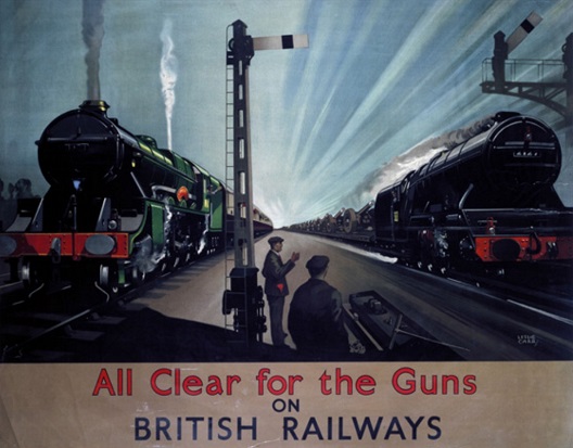 Воени плакати на британската железница (1940-ти)