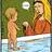 Малиот Исус за време на капење