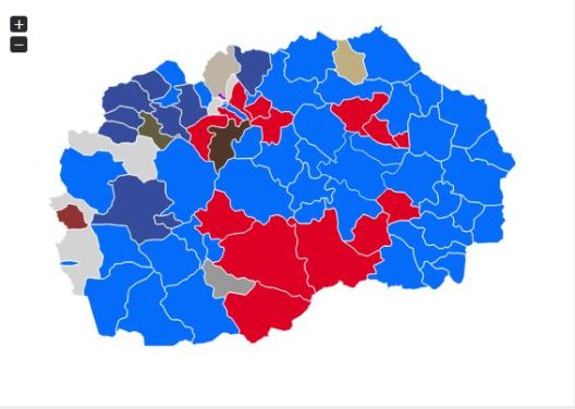 СДСМ објави победа во првиот круг на локалните избори 2017