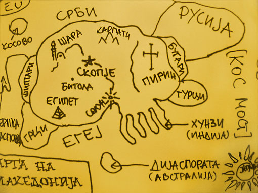 Карта на Македонија